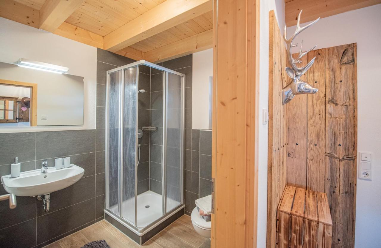 Hirsch Chalet #Sauna Lechbruck Dış mekan fotoğraf