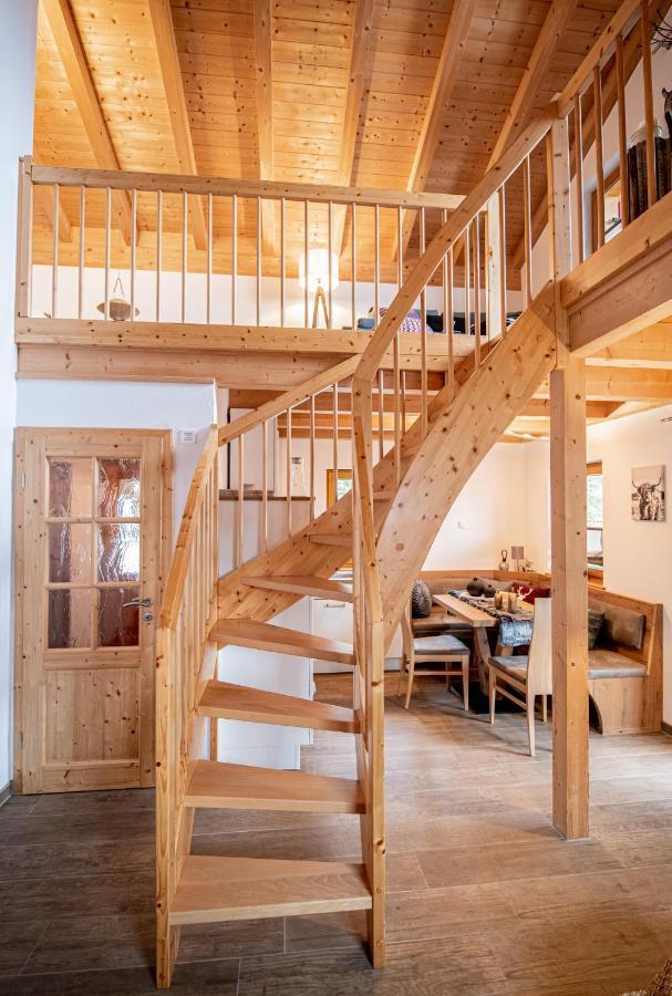 Hirsch Chalet #Sauna Lechbruck Dış mekan fotoğraf