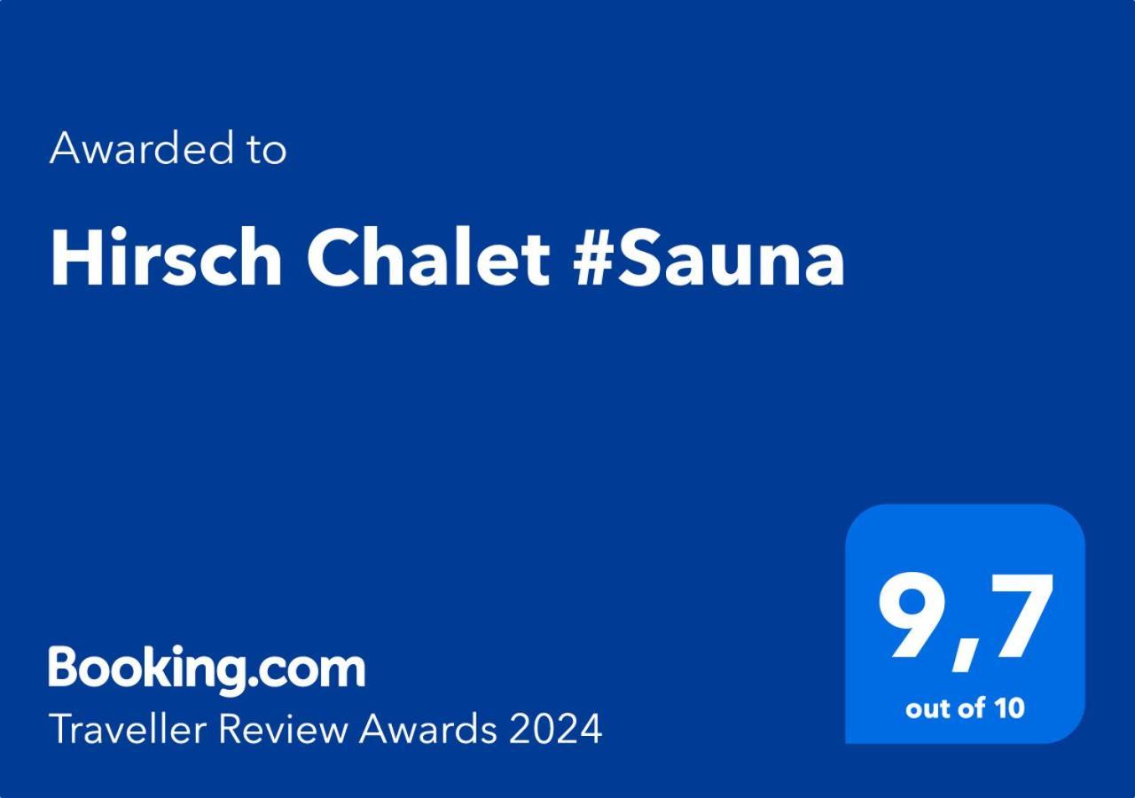 Hirsch Chalet #Sauna Lechbruck Dış mekan fotoğraf